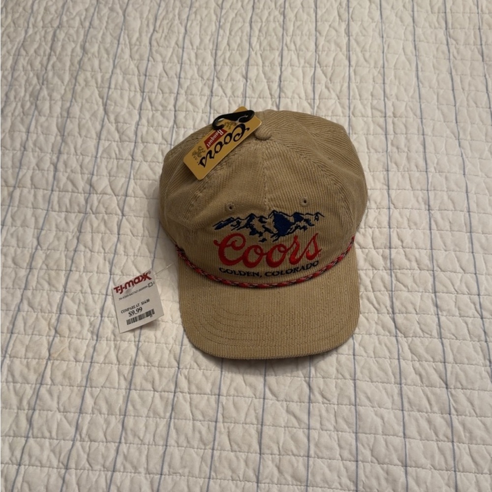 Coors Tan Baseball Cap